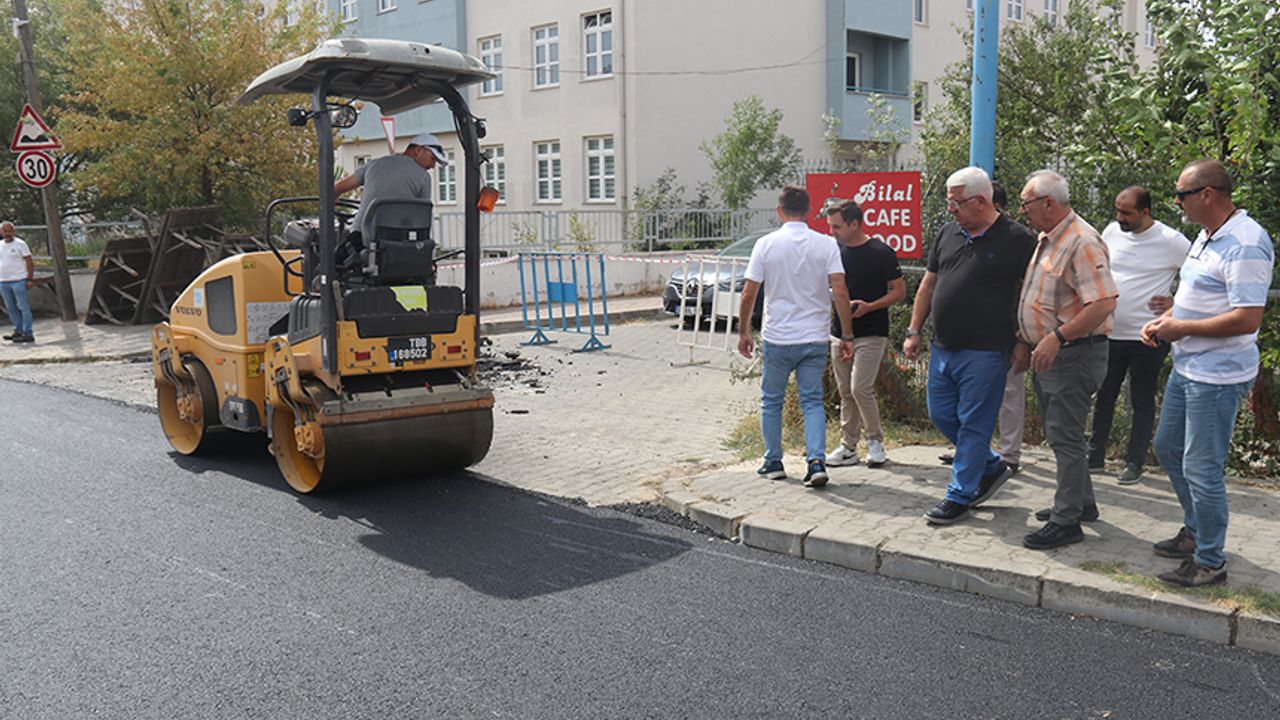 “Aşınmaz asfalt çalışmaları” başlatıldı