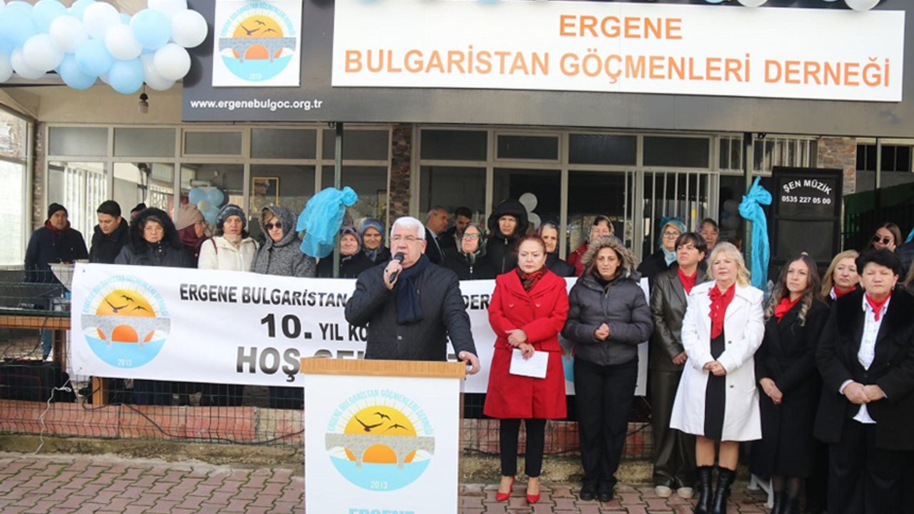 Bulgaristan Göçmenleri Derneği’nin kuruluş yıl dönümü kutlandı