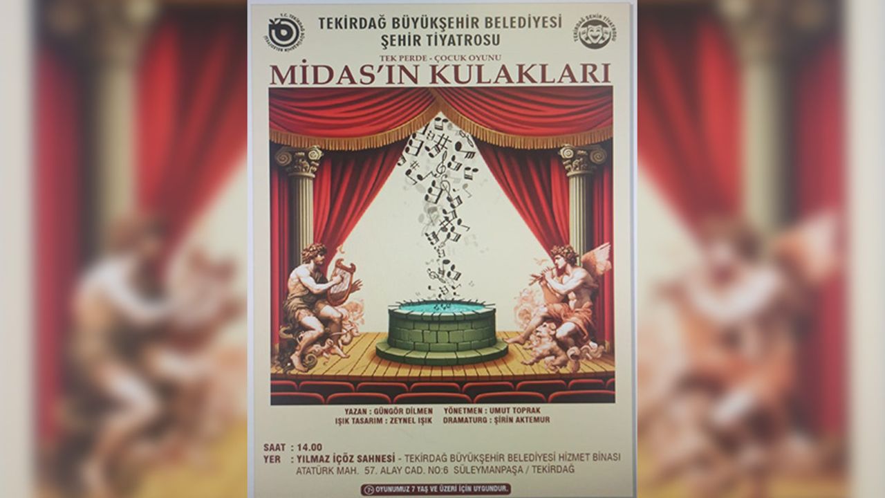 “Kral Midas’ın Kulakları” sahnede