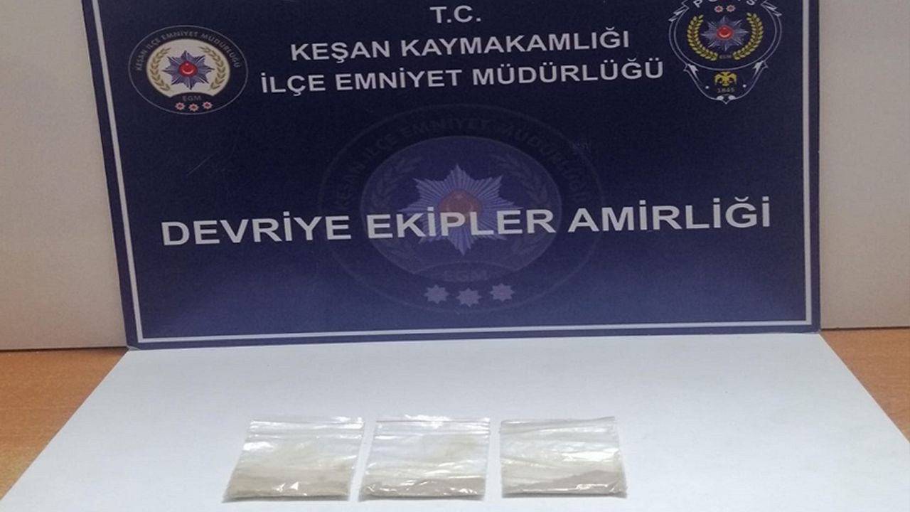 Edirne'de uyuşturucu operasyonu: 7 şüpheli yakalandı