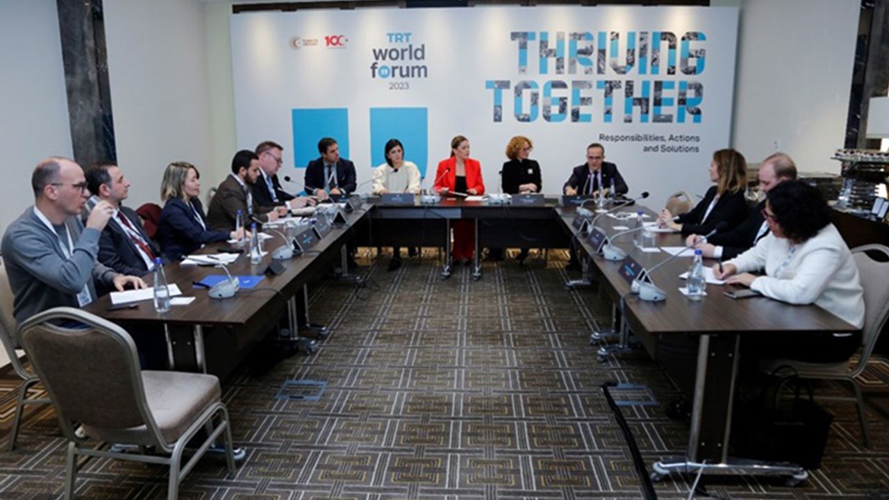 Trakyalı akademisyenler “7. TRT World Forum 2023”te konuştu