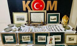 Kırklareli'de  tarihi eser kaçakçılığı operasyonu