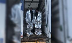 Alüminyum folyo kaplı düzensiz göçmenler yakalandı