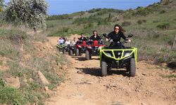 Ganos Dağı eteklerinde ATV turu