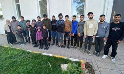 36 düzensiz göçmen yakalandı