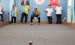 Huzurevi takımları Bocce'de karşı karşıya geldi