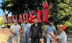 Kavşak düzenleme çalışmalarını inceledi