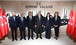 Bakan Bolat Edirne Valiliği'ni ziyaret etti