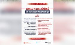 Engelli ve eski hükümlüler istihdam edilecek