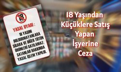 Yaşı küçük çocuğa alkol satan işletmeye ceza