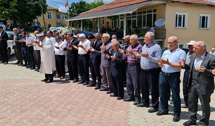 Kofçaz'da yağmur ve şükür duası