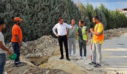 Pınarhisar'da doğal gaz altyapı çalışmaları
