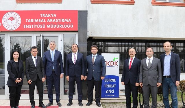 Edirne TKDK İrtibat Ofisinin açılışı yapıldı