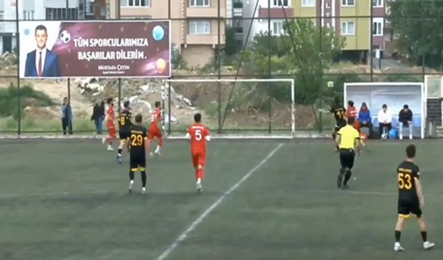 Şampiyon Tekirdağspor tek golle kazandı: 0-1