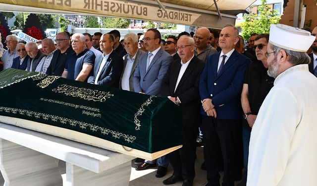 Vali Soytürk cenaze törenine katıldı