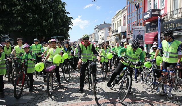 11. Yeşilay Bisiklet Turu düzenlendi