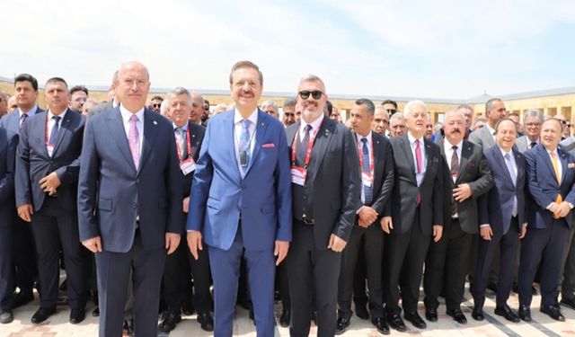 Çerkezköy TSO Başkanı Çetin, TOBB Genel Kurulu’na katıldı