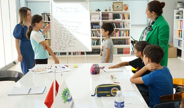 Çocukların yaz tatili verimli geçti