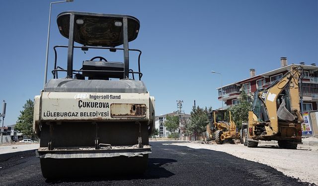 Lüleburgaz’ın alt yapısı ve yolları yenileniyor