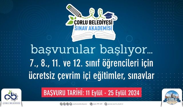 “Sınav Akademisi” başvuruları başladı