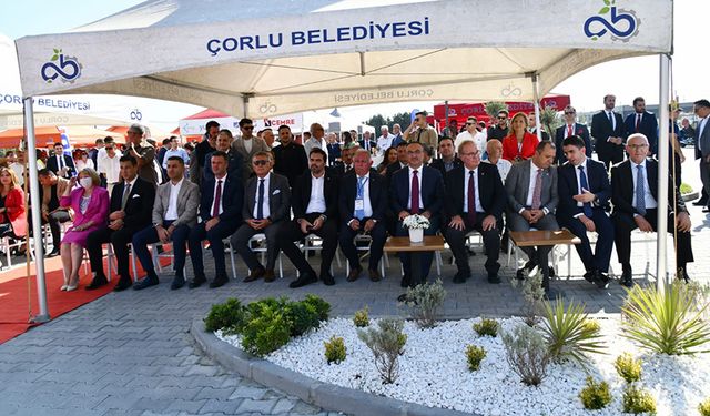 Çorlu’da “Afet Eğitim Merkezi” açıldı