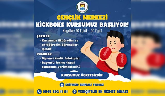 Kickboks tutkunu çocuklar bir araya geliyor