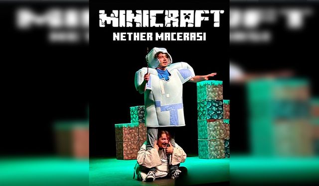 Minecraft tiyatro sahnesinde