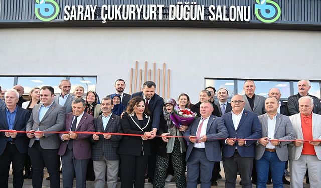 Çukuryurt Düğün Salonu açıldı