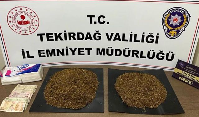 Evinde sentetik uyuşturucu ele geçirilen şüpheli tutuklandı