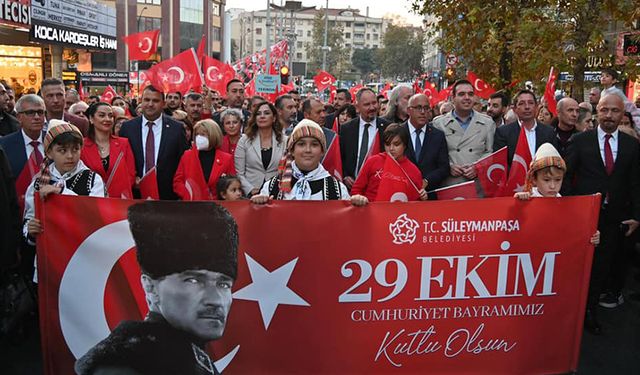 Tekirdağ Cumhuriyet için yürüdü