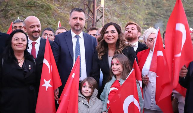 Uçmakdere’de Cumhuriyet coşkusu