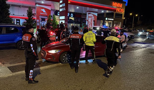 300 polis asayiş uygulaması yaptı