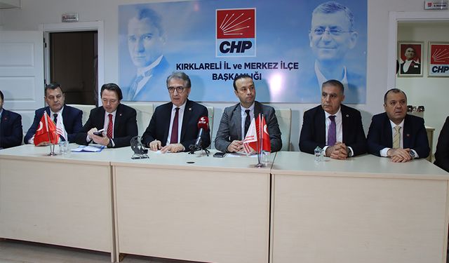 Demir, Kırklareli'nde parti teşkilatıyla bir araya geldi