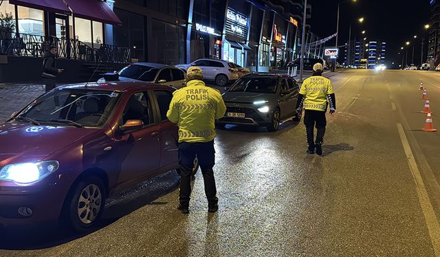 Edirne'de trafik denetimi