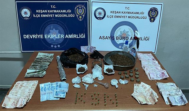 Edirne'de uyuşturucu operasyonu: 1 tutuklu