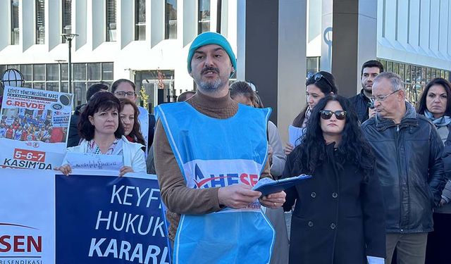 Kırklareli'ndeki aile hekimlerinden iş bırakma eylemi