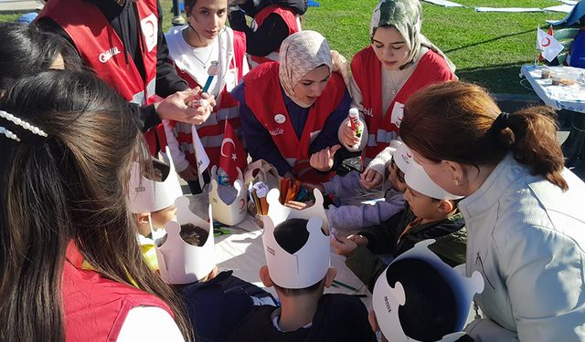 Öğrencilere “Kızılay ruhu” aşılandı