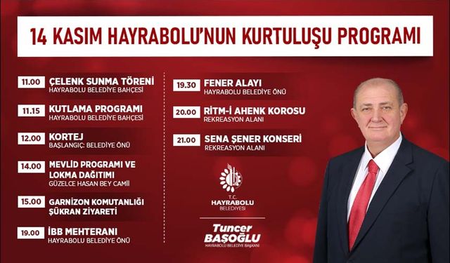 Sena Şener kurtuluş programına geliyor