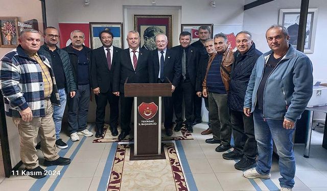 TEMAD Başkan Adayı Tengilimoğlu’ndan Trakya şubelerine ziyaret