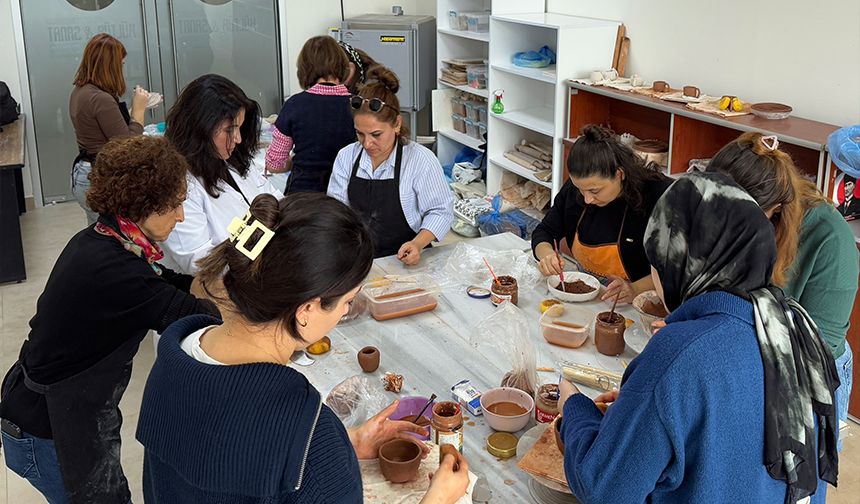 Kültür sanat kurslarına yoğun ilgi